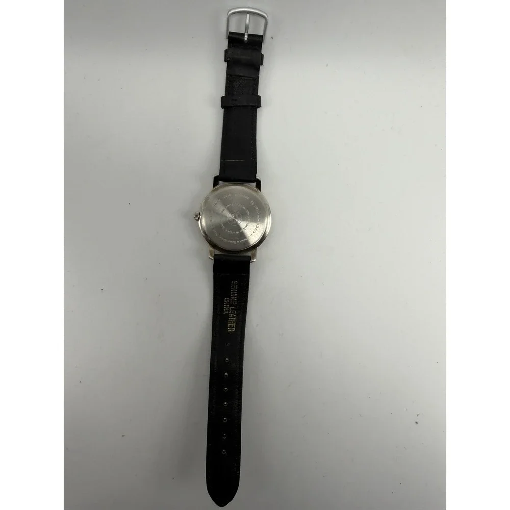 Joe Boxer 1995 Rotating Smiley Face Mens Watch 36mm 7.75